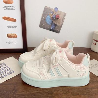 Женская осенняя новая шикарная нишевая дизайнерская повседневная студенческая спортивная обувь на платформе Maillard