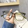 Customization Square Large Frame Myopia Glasses Women Men Presbyopia Glasses Ultralight Eyewear Fashion Prescription Eyeglasses