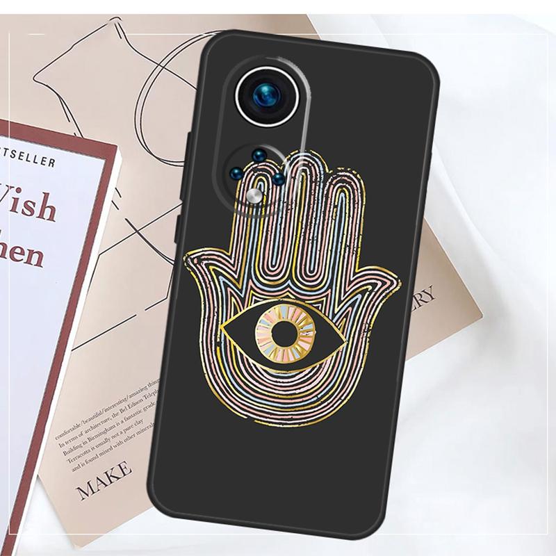 Чехол-амулет «Сглаз Хамса» для Honor Magic 8 7 6 5 Pro 200 400 Lite 50 70 90 X9a X9b X9c X9d X8b X8c Win RT