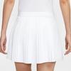 Nike Court Slam Dri-Fit Brand Logo Быстросохнущая дышащая удобная плиссированная повседневная теннисная юбка женские юбки белого цвета FZ6491-100