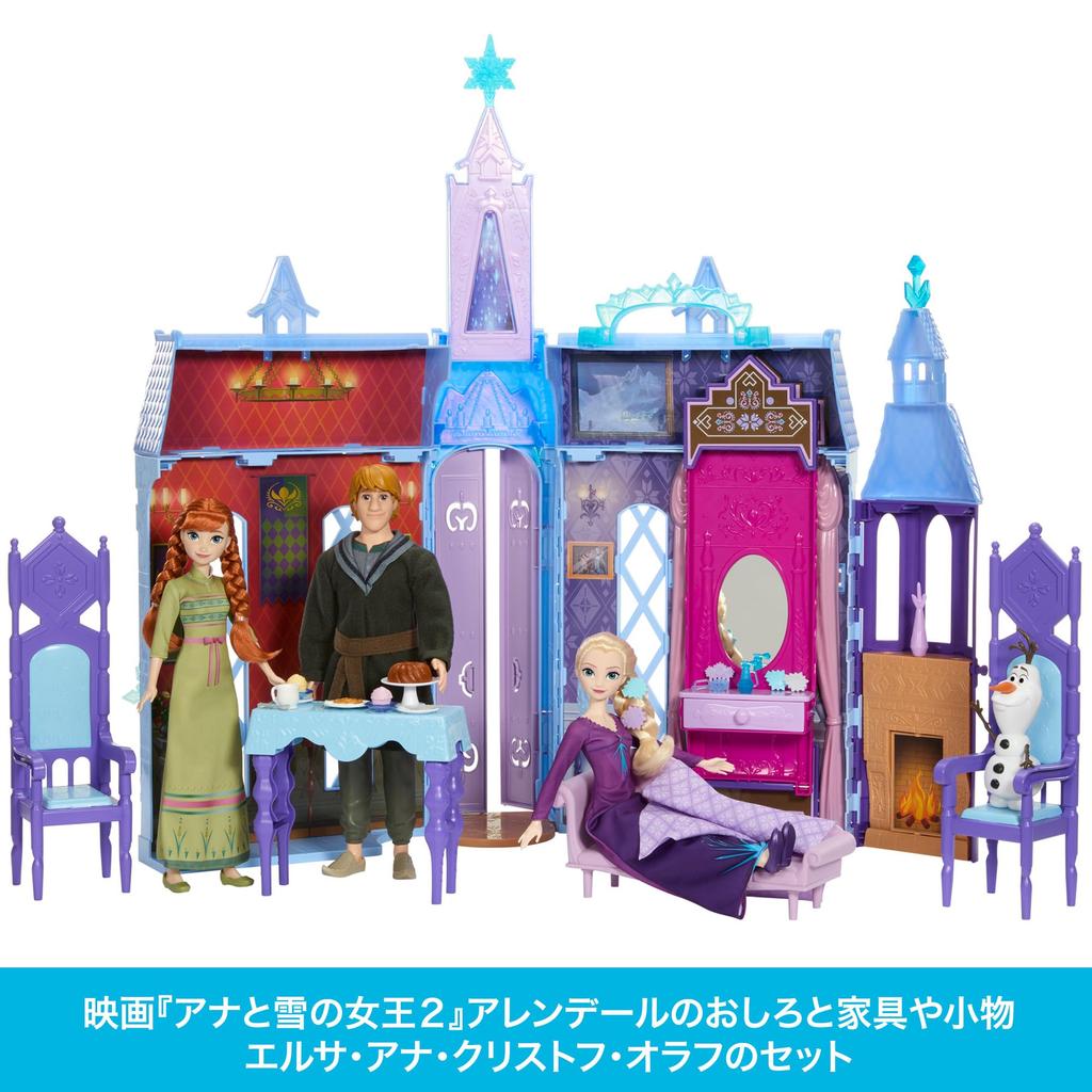 Mattel Холодное сердце Оденься и притворись, Анна и Эренделл Белая фигурка Олафа с игрой в переодевание для детей от 3 лет и старше Синяя HYH09 (Дисней Холодное Сердце) играть! Эльза, (3