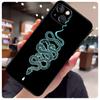 Чехол-Арт со Змеей для iPhone 17 Pro Max 15 14 13 11 12 16 Pro Max mini 15 16 Plus 16e 17 Air Чехол для Телефона