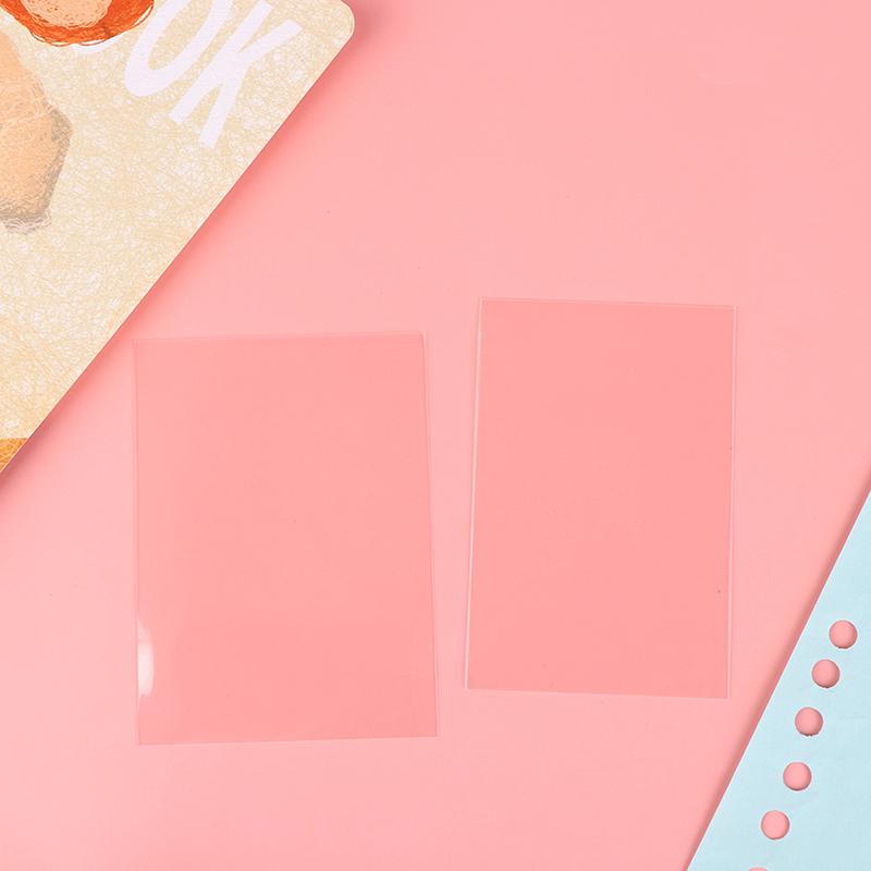 50/100 шт., рукава для карточек с попкорном, прозрачная, не содержащая кислоты, нескользящая защитная пленка без CPP