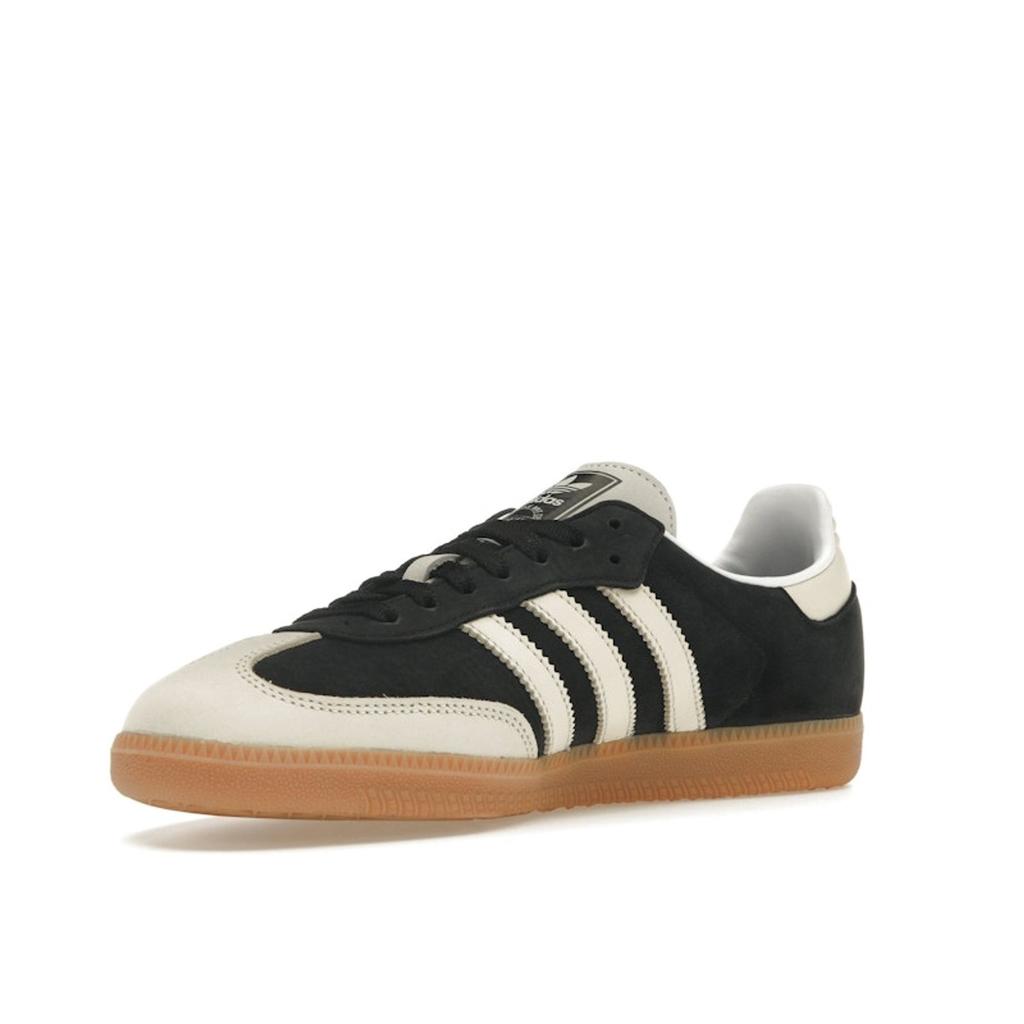 Adidas Samba OG Black Wonder White Women Sneakers Core-Black Silver-Metallic IE5836