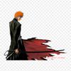 Ichigo Kurosaki 1st Sword Ichigo Kurosaki Rukia Kuchiki Anime Lron On Patches For Clothes Bag Tshirt Heat Transfer Stickers Stripes Appliques