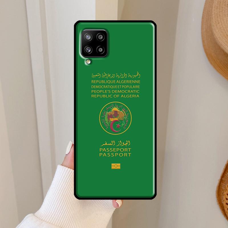Алжирский Алжир Чехол-кошелек для паспорта для Samsung Galaxy A56 A36 A06 A13 A32 A12 A22 A52 A35 A26 A16 A55 A15 A54 A34 A14 A53