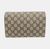 [Pre-Owned] Dionysus Tiger Head Buckle Logo Beige Lining GG High-Quality Synthetic Canvas WOC Wallet Crossbody Shoulder Bag - Very Good #9GQFSX
