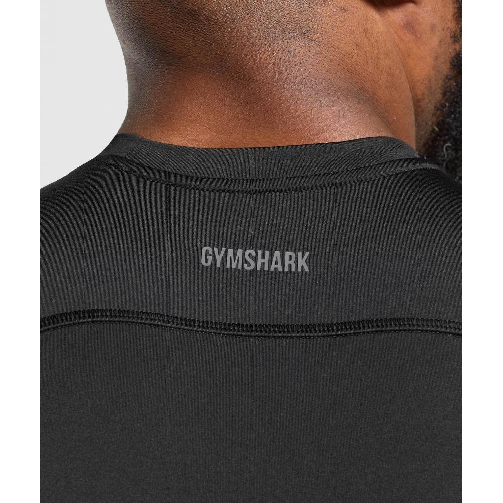 Gymshark Элемент Танк Черный A2c4u Bb2j