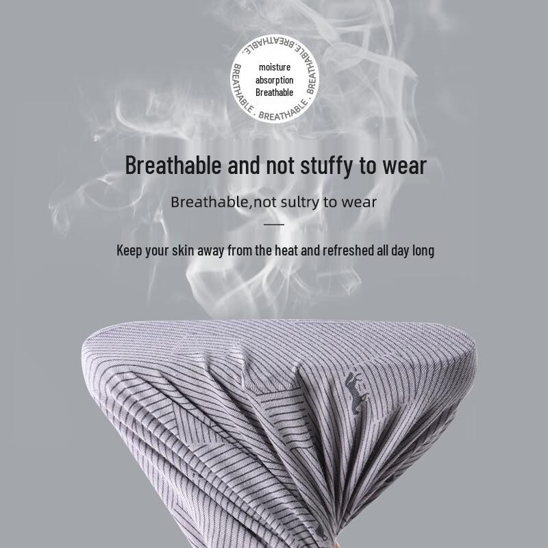 LANGSHA Мужские боксеры-брифы из антибактериального хлопка 7A