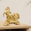 Лошадь Орнамент Золотая Отделка Универсальная Фигурка Лошади Символ Силы Успеха Зодиак Полимерная Статуэтка Домашний Декор