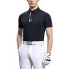 FILA Polo Shirts Men's Blue Polo Collar Moderate Straight Fit A11M325105F-NV