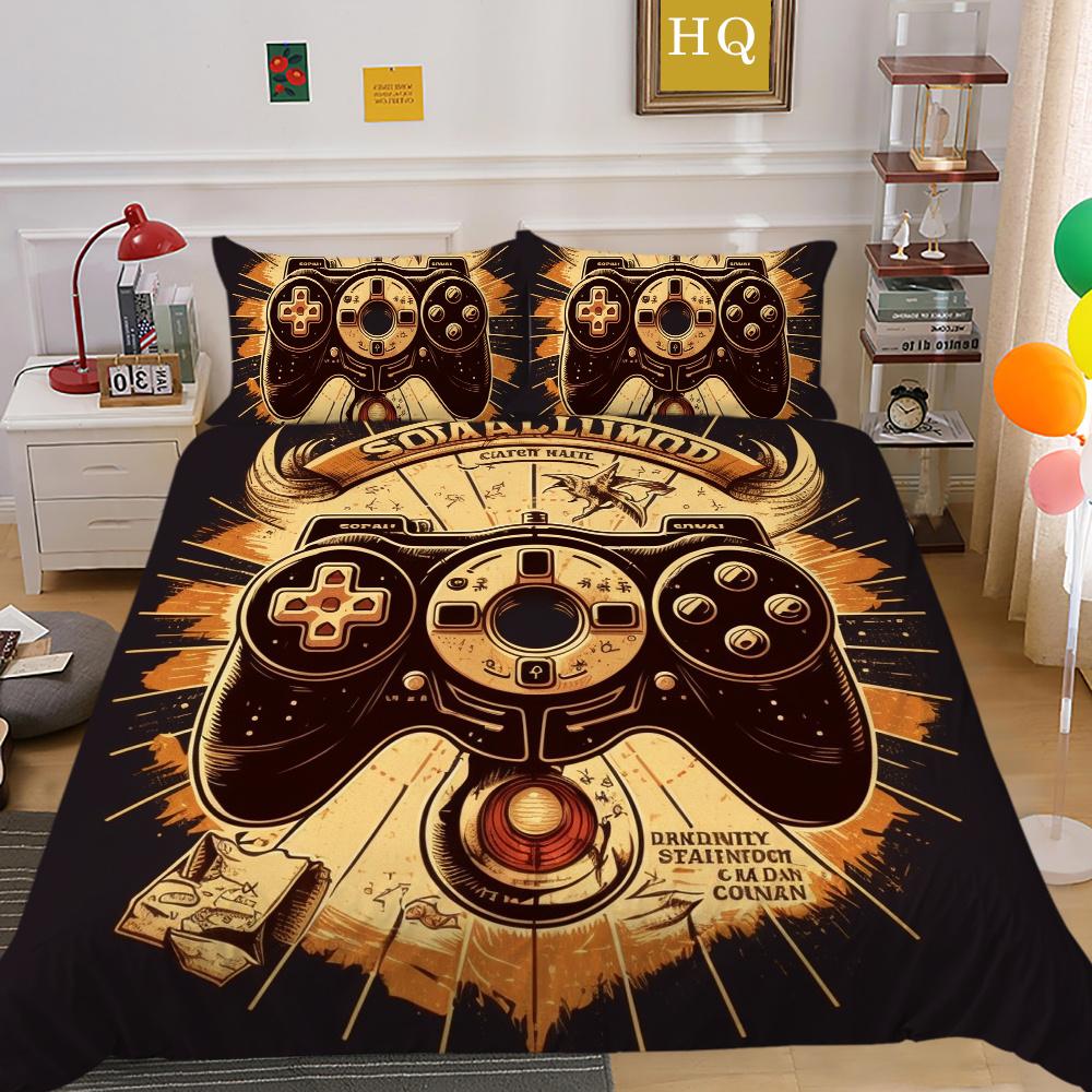 3D игровая консоль с принтом, комплект постельного белья, покрывала, один размер, высокое качество, модный домашний текстиль
