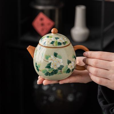 Фиолетовый глиняный чайник, знаменитый ручной работы, фильтр с шариковым отверстием, чайник Xishi, аутентичный китайский чайный сервиз, индивидуальные подарки