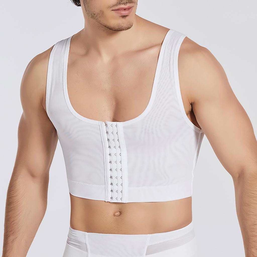 Men's High Elastic Breathable Anti-chest Bulge Chest Shaping Vest Bandage Body Shaping Underwear