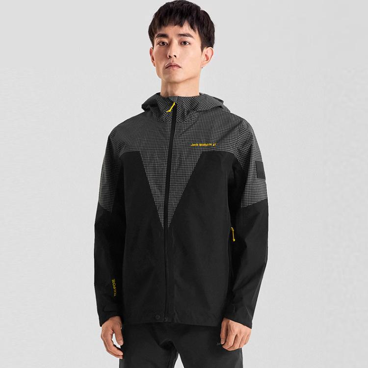 Jack Wolfskin Waterproof And Windproof Windbreaker Jacket Men's 5026931