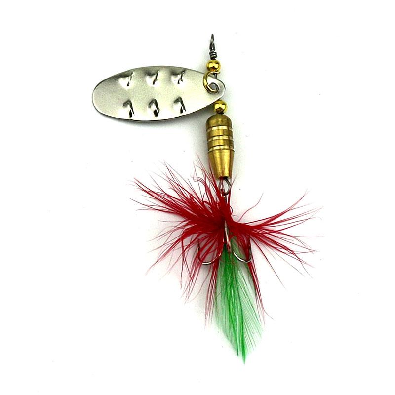 5 шт. HENGJIA 6,4 см 6,8 г металлические рыболовные ложки, приманка для форели, окуня, щуки, рыболовные приманки