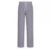 Portwest Unisex Adult Bromley Checked Chef Trousers