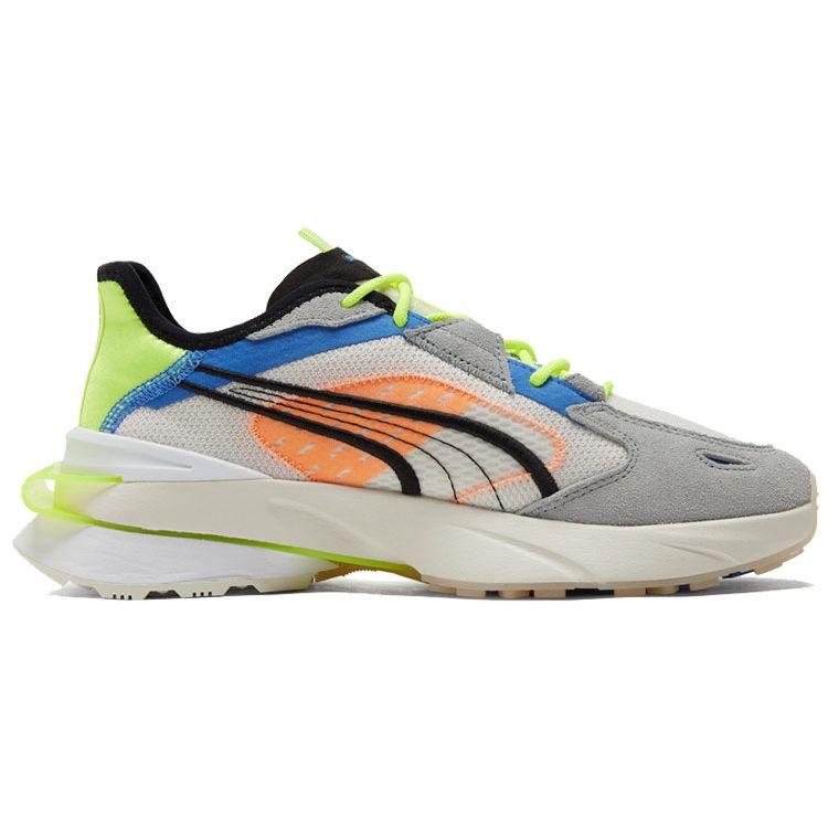 Puma PWRFRAME OP-1 Абстрактные Унисекс Кроссовки Nimbus Cloud Желтый Alert 382649-02