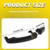 Outside Handles Door Fit Saturn Equinox Pontiac Suzuki Malibu 2PCS HHR Rear