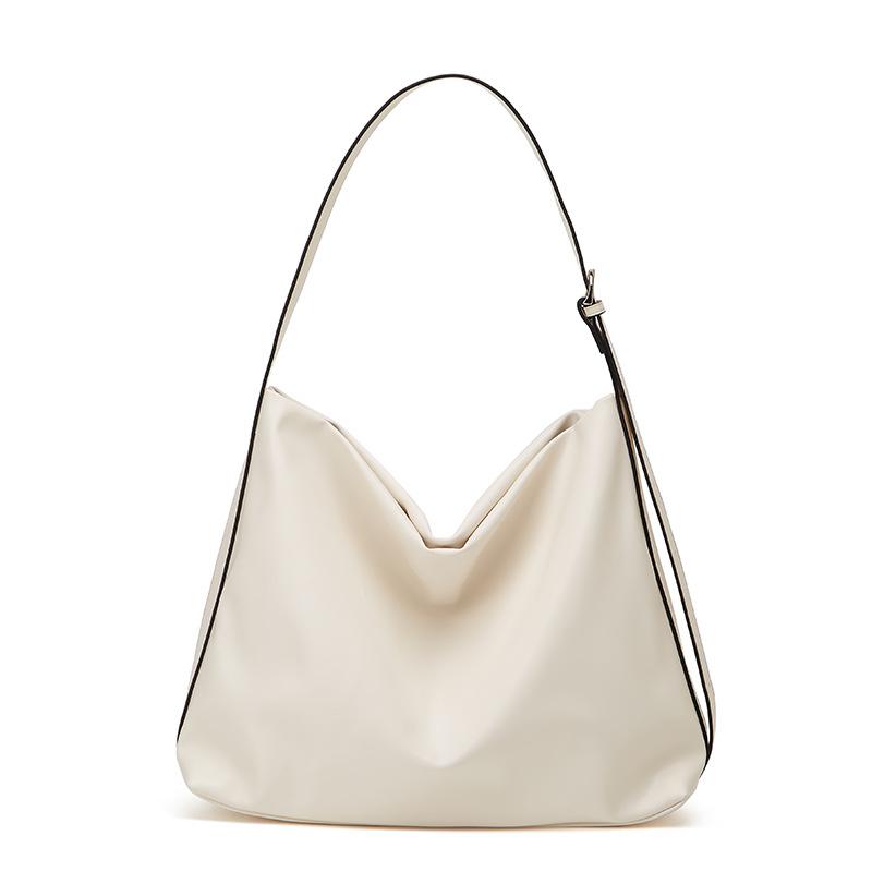 Простая сумка-тоут, вместительная женская сумка для поездок на работу, повседневная сумка через плечо на одно плечо