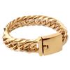 Fate Love 22cm Men Bracelet Silver Color / Gold Color Stainless Steel Bracelet  Bangle Male Hip Hop Party Rock Jewelry