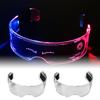 LED Glasses USB Rechargeable Wireless Luminous Glasses Night Bar Party Gifts Neon Party Electronic Props for Halloween Christmas