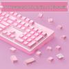 PBT Horizon Двухслойные Колпачки для Клавиш Молочный Пудинг Желе - Полупрозрачный Набор для Механической Клавиатуры