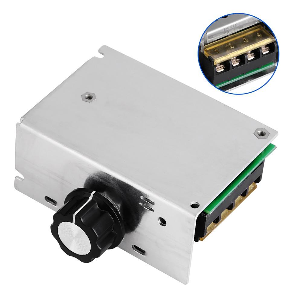 4000W Electronic Voltage Regulator High Power Dimmer Thermostat  Industrial Equipment