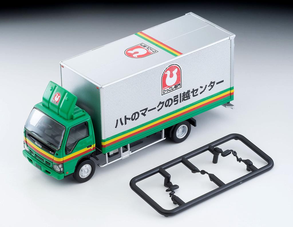 Tomica Limited Vintage Neo Isuzu Elf Panel Van Pigeon Mark Moving Center Completed Product 1/64 LV-N285a