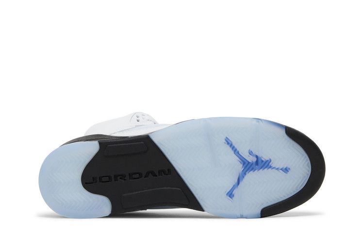 Детские кроссовки Nike Jordan 5 Retro Dark Concord (GS) Белый/Темный Конкорд-Черный