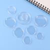10Pcs 9Sizes 18-40Mm Clear Plastic Protector Capsules Containers Case For Token Coin Collection Transparent Holder Boxes