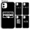 Мягкий чехол для телефона Krajews Eat Sleep Fishing Repeat для iPhone 14 5 6s 7 8 plus X XR XS 11 12 13 pro max Samsung S21 S22ultra