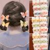 Colorful Butterfly Hairpins Girl Hair Clips Barrettes Women Sweet Hair Ornament Rainbow Headwear Fashion Hair Accessories
