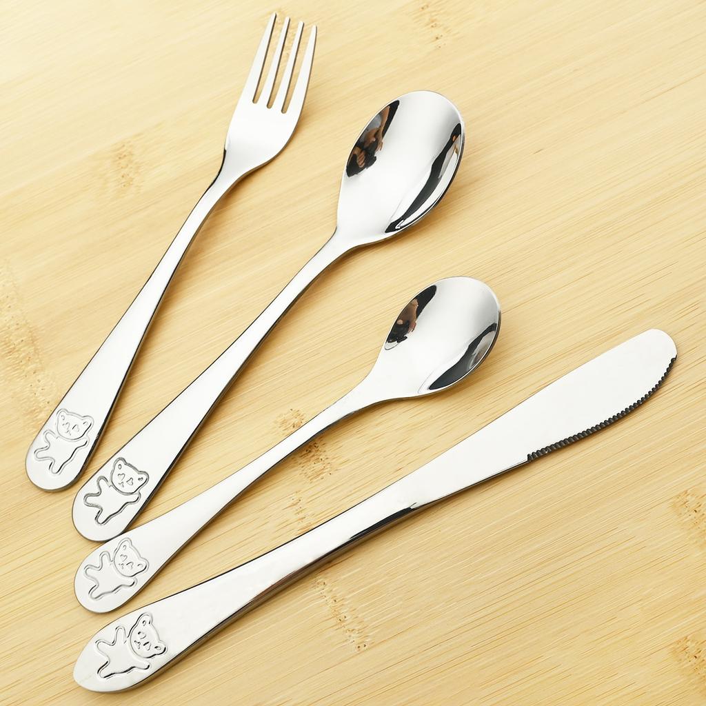 Набор столовых ложек, столовые приборы из нержавеющей стали, чайная ложка, десертная посуда для мороженого