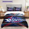 Detroit Pistons Bold Logo Three-piece set(1 * duvet cover + 2 * pillowcase, without core) Bedding set Duvet cover and pillowcase