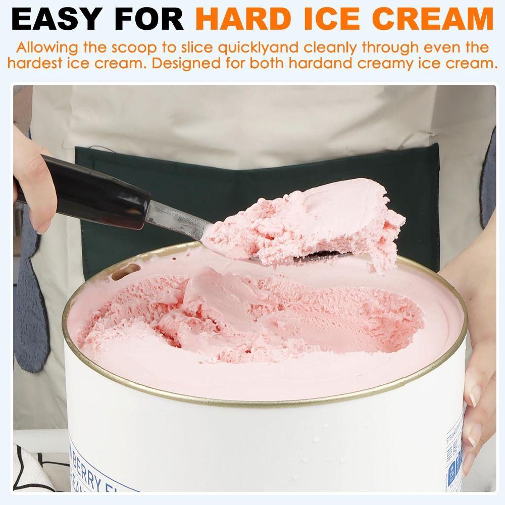 Non-Slip Handle Ice Cream Spade Heavy Duty Frozen Desserts Scoop Premium Gelato Spade Restaurant