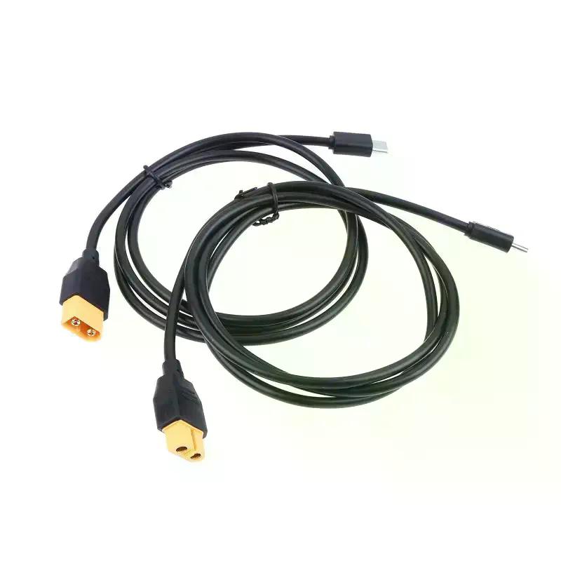 5A Type-C на XT60 Штекер Папа/Мама Кабель Питания PD100W Кабель Быстрой Зарядки Для Моделей Самолетов/Дронов Литиевой Батареи 20V