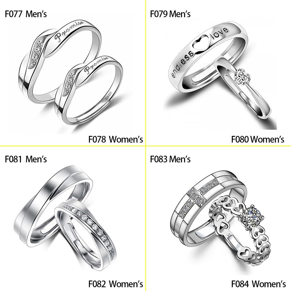 Huitan 1 шт. Модное кольцо-символ любви для пары с гравировкой «Его королева и ее король» для женщин и мужчин