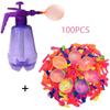 Plastic Water Balloon Pump Automatic knotting Family Water Fight Games Gifts Sand Pool Water Toys