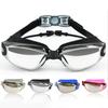 Professional Swimming Goggles Men Women Large Frame With Earplugs Waterproof Anti-Fog High-definition Swim Pool Diving Goggles
