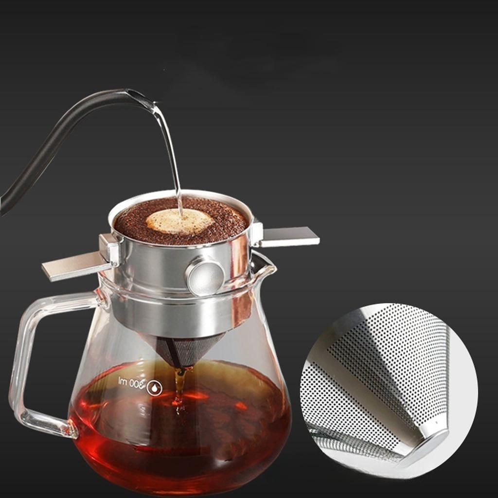 Многоразовая кофейная воронка для заваривания кофе методом пуровер, аксессуары для дома, чашки-фильтры для кофе, инструмент для эспрессо для кемпинга