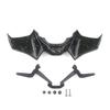 Motorcycle Accessories Black Naked Front Downforce Spoiler Winglet Aerodynamic Wing Kit Spoiler For YAMAHA MT 07 2021 2022 2023