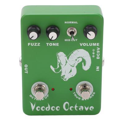 Педаль эффектов для гитары Voodoo Octave Fuzz Adjustable Single True Bypass Instrument Accessories