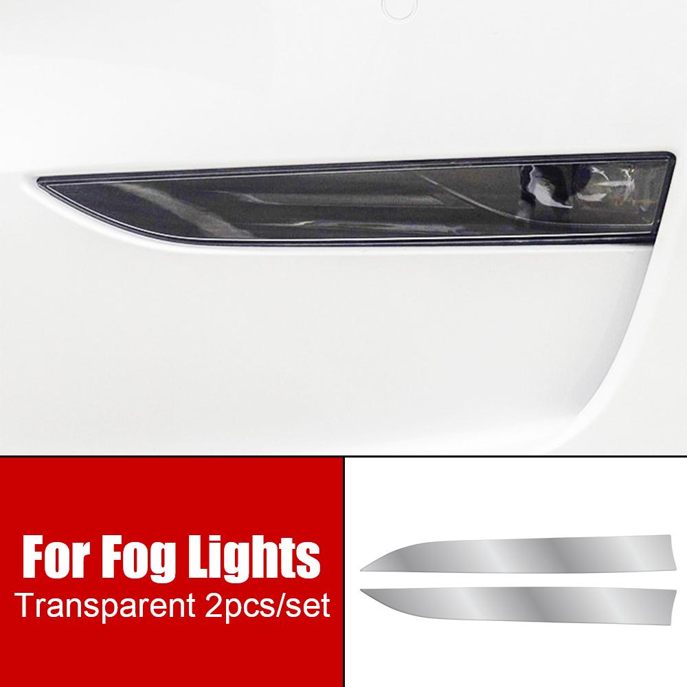 TPU Lamp Protector Film Set Protective Film Changing Films Modification For Tesla Model 3 Headlight Taillight Foglight