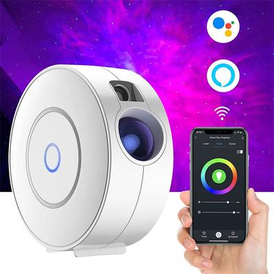 Wi-Fi умный проектор Aurora Galaxy Star, ночник, Alexa, голосовое управление, приложение, управление, звездный проектор, светодиодный светильник, подарок для детей