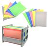 10Pcs Filing Cabinet Suspension Files with Tabs, Document Bag File Storage Bag for Office File Document Organization