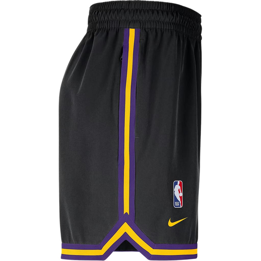 Nike ДНК Dri-FIT NBA Los Angeles Lakers Быстросохнущие Удобные Повседневные Шорты Мужские шорты HM7381-010