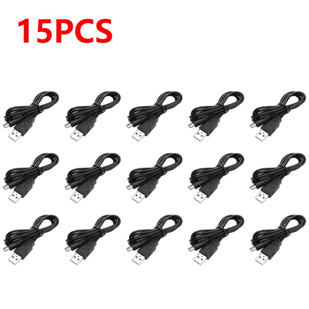 1-50 шт. USB-кабель для передачи данных, зарядки, питания для Nintendo 2DS NDSI 3DS 3DSXL NEW 3DS NEW 3DSXL, игровой кабель питания