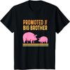 Kids Promoted to Big Brother Baby Announcement - Pig Piglet Piggy T-Shirt