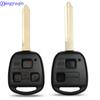 Jingyuqin Remote Car Key Shell Case For Toyota Yaris Carina Corolla Avensis Cover Toy47 Blade